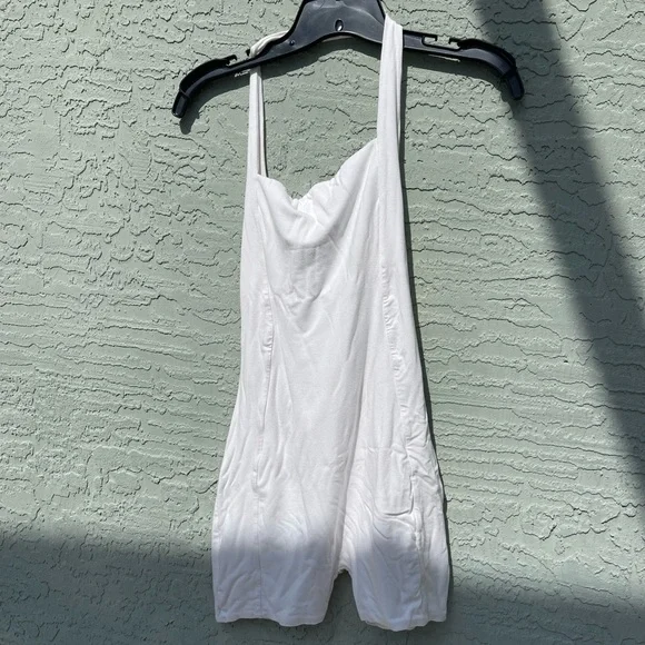 Oh Polly White Halter Neck Romper - Picture 5 of 8